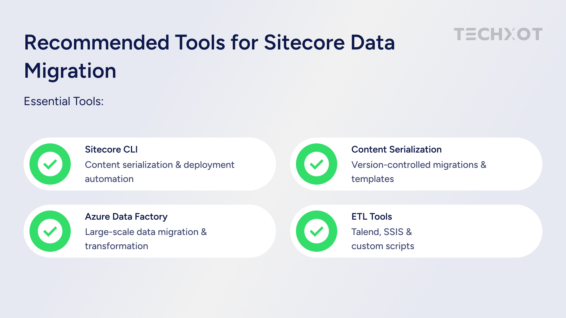 Tools for Sitecore Data Migration