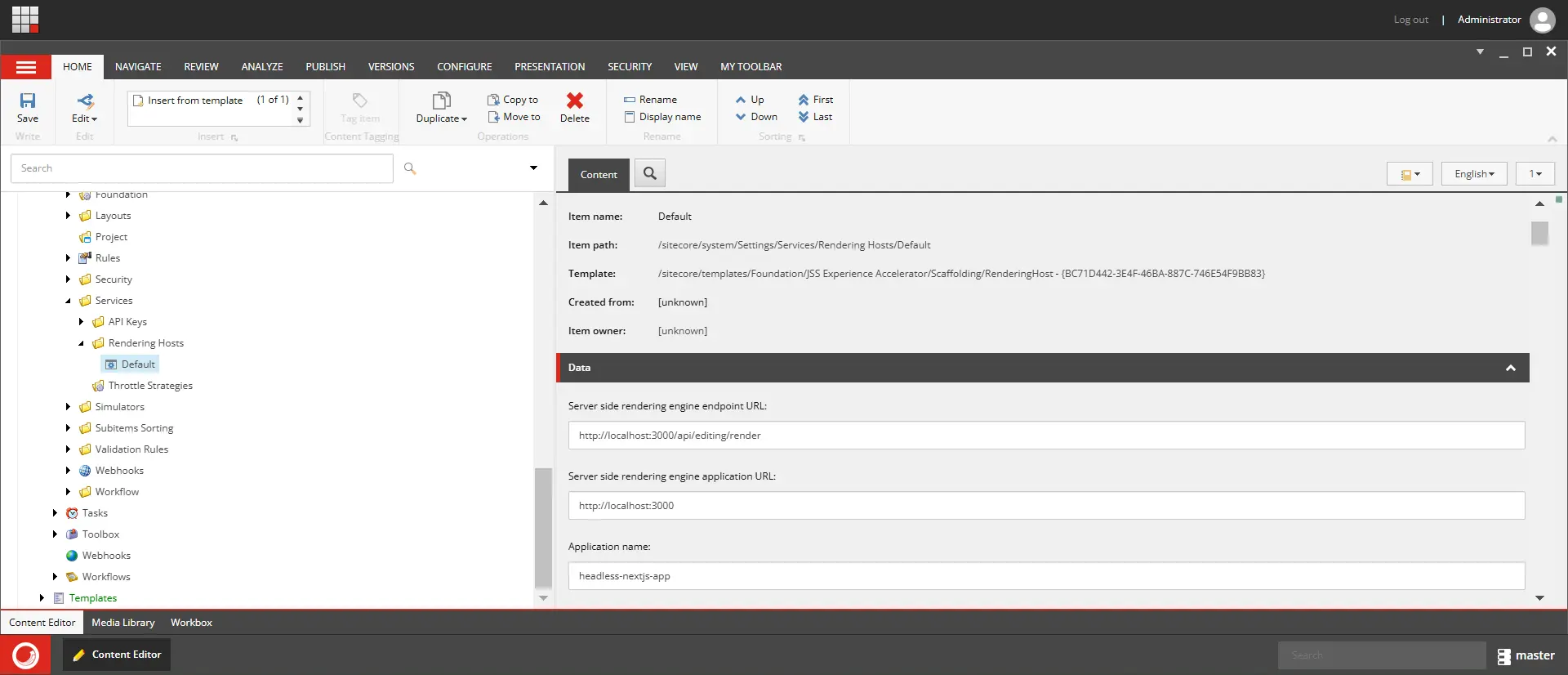 Installation Guide for Sitecore Headless with Next.js Using SSG