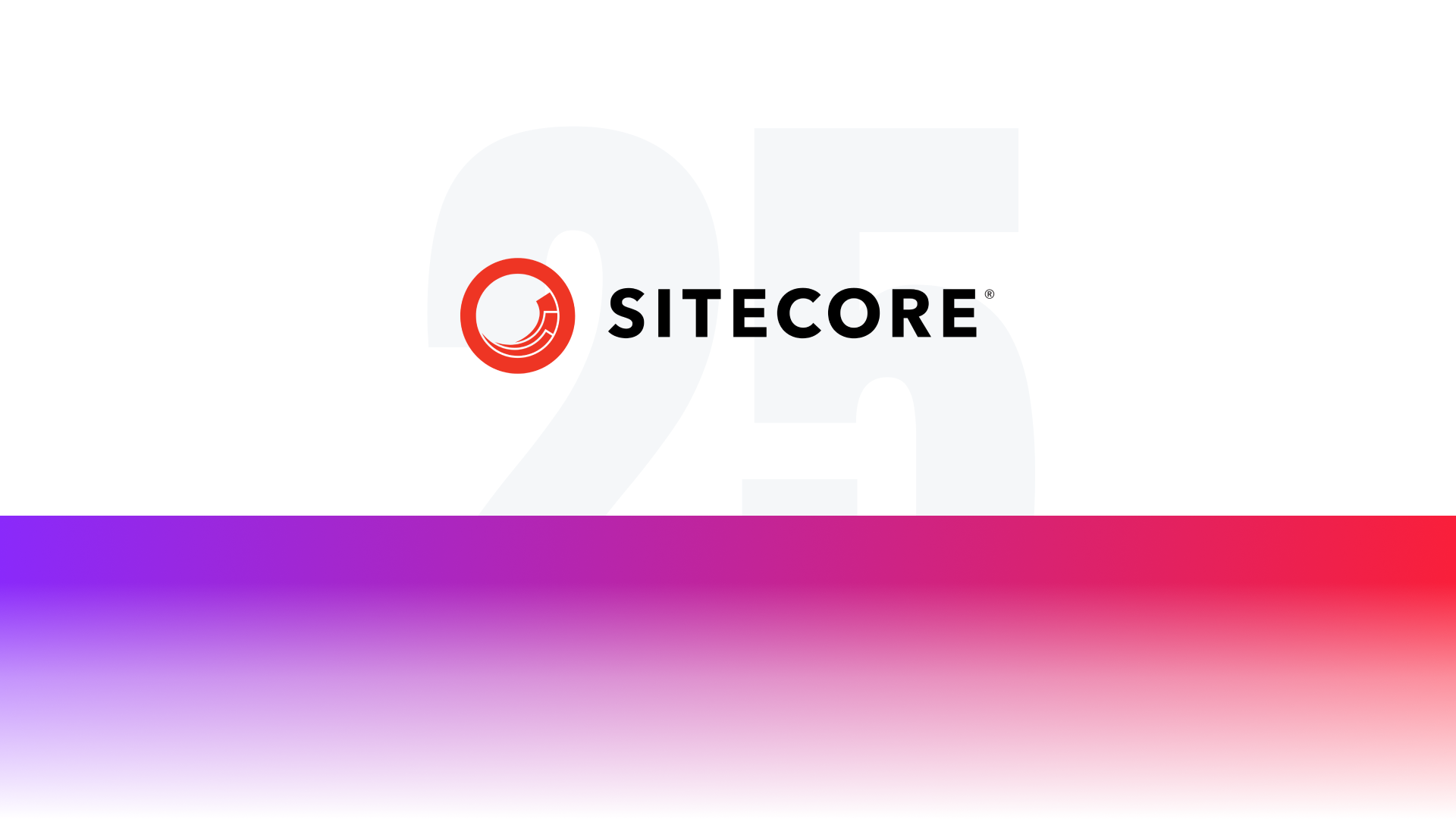 Sitecore 25 years dxp innovation