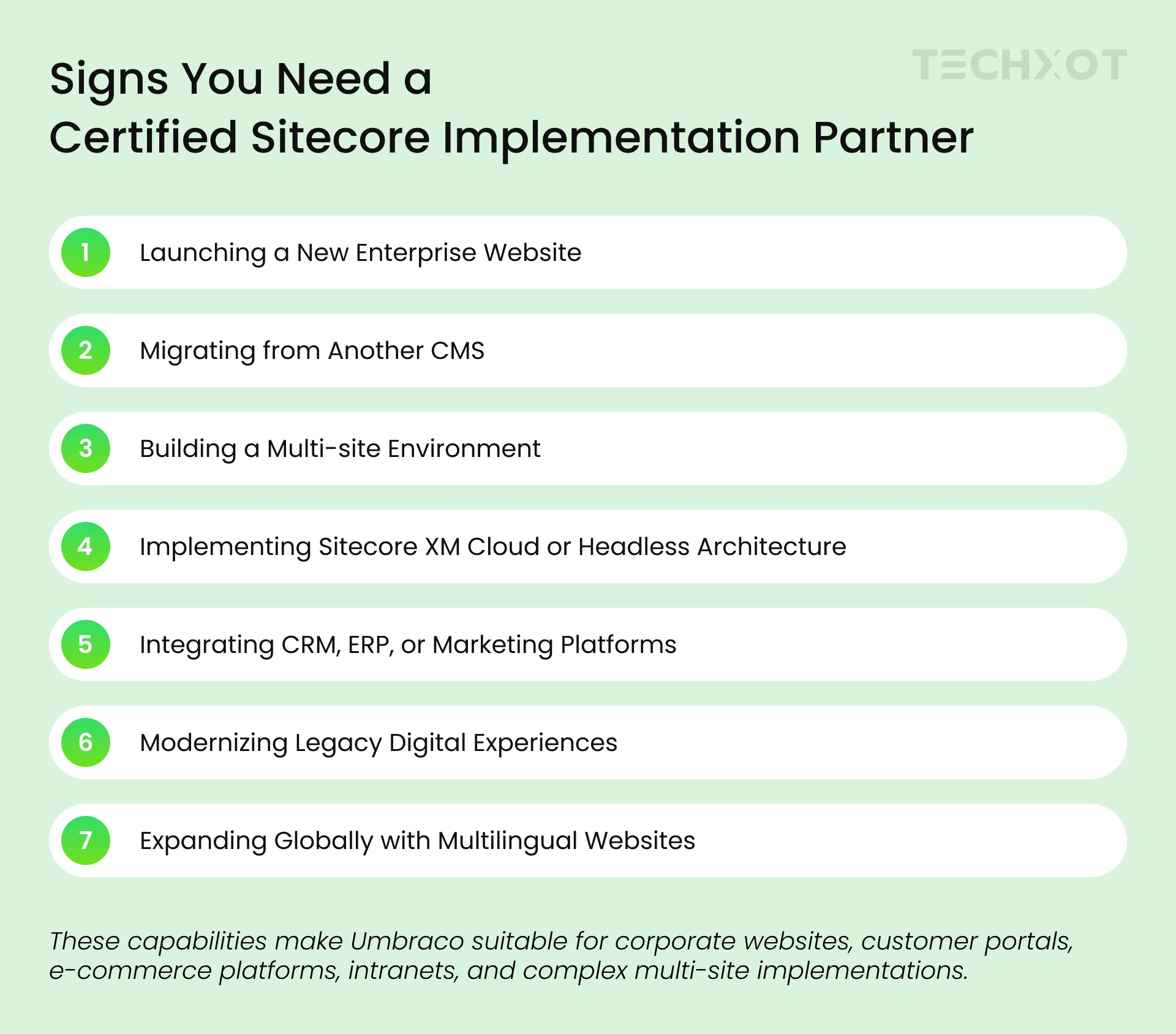 Signs you need a certified Sitecore implementation partner for enterprise websites, migrations, XM Cloud, and multi-site projects