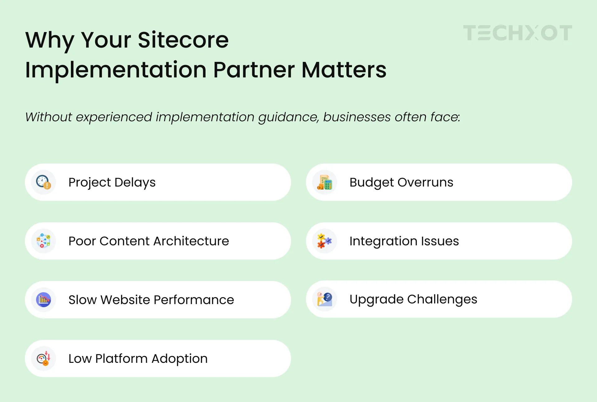 Why your Sitecore implementation partner matters for avoiding project delays, integration issues, and performance challenges