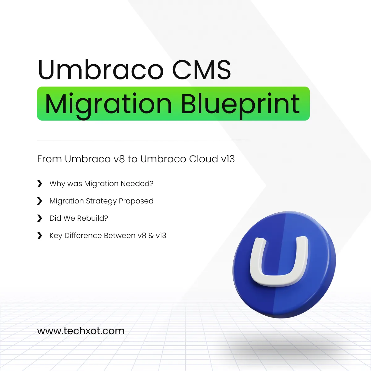 Umbraco 8 to 13 Migration: CMS to Cloud Blueprint